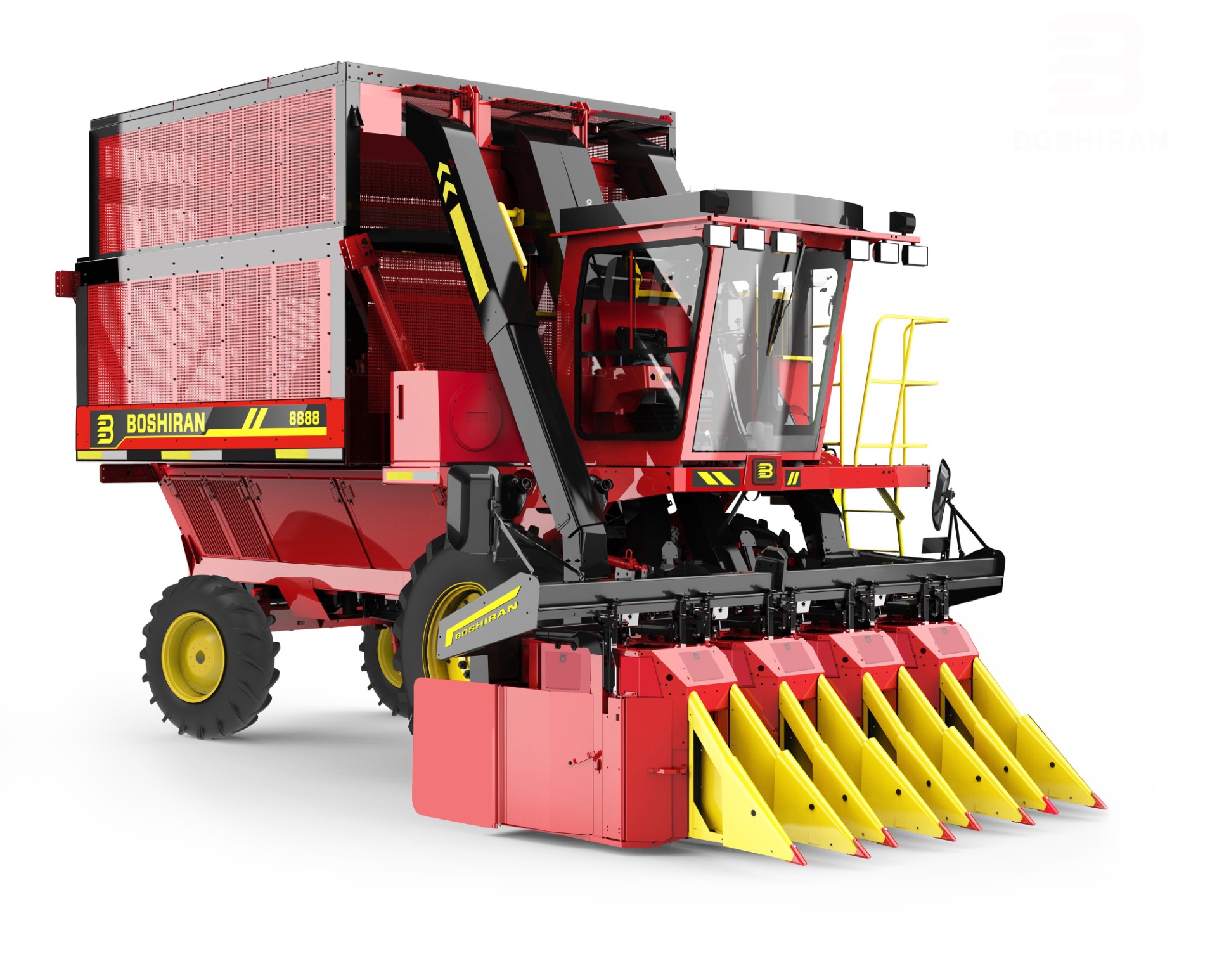 4MZ-4A Cotton Picker with Basket