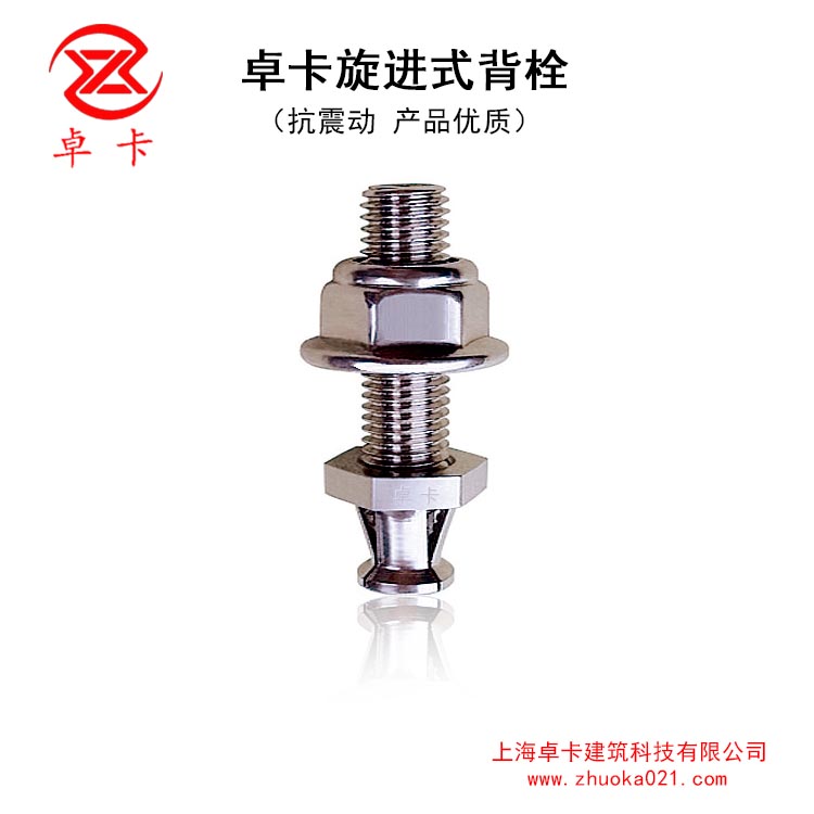 卓卡旋进式不锈钢背栓
