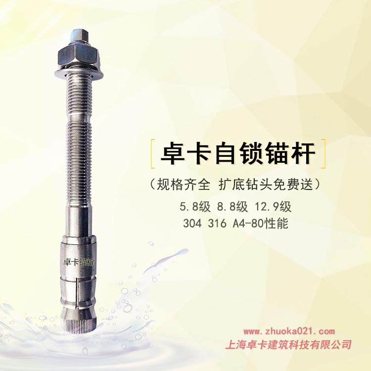 卓卡自锁锚杆