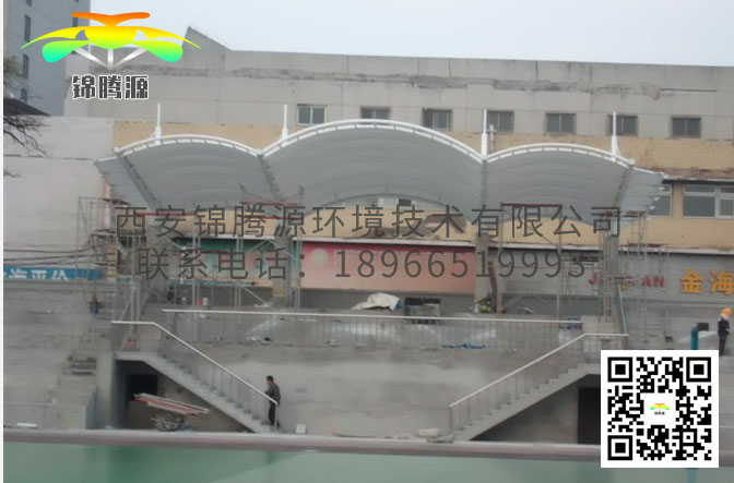 操场膜结构看台