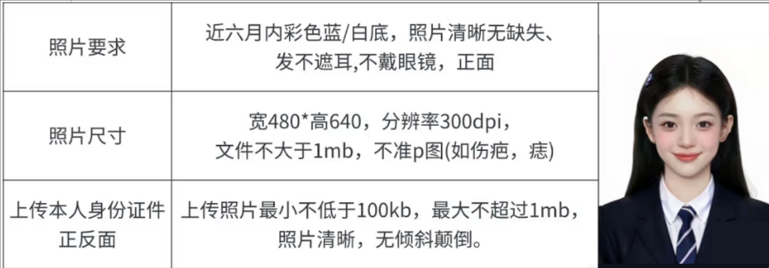 上传准考证照片