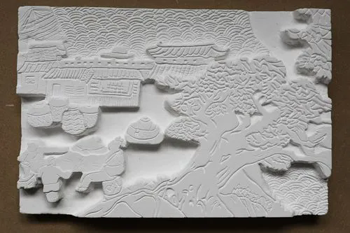 西安石膏線背景浮雕廠家