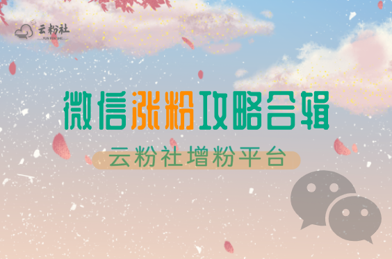 公众号涨粉