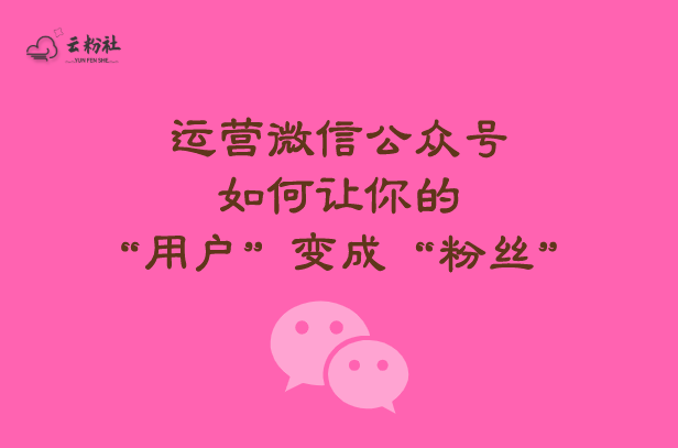 公众号粉丝