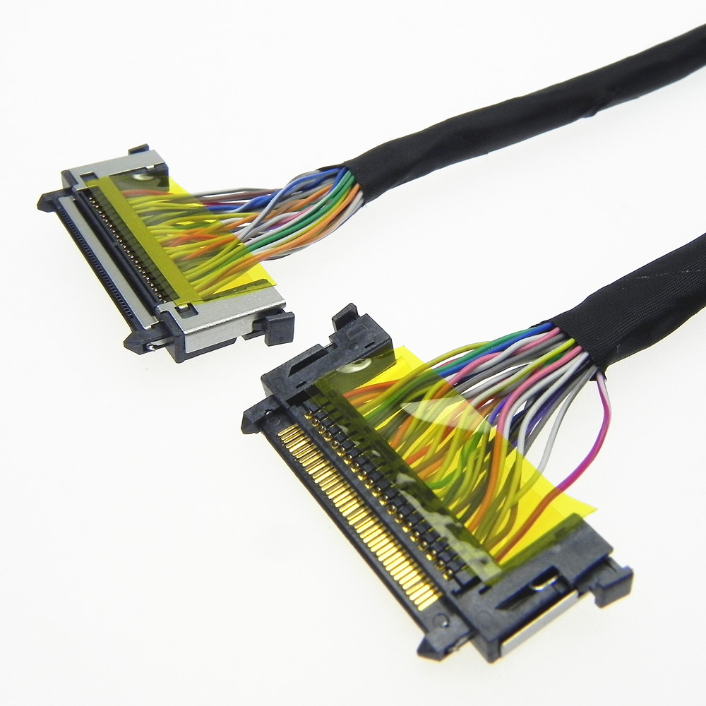 Custom JAE FI-RE41 41pin lcd lvds cable assembly