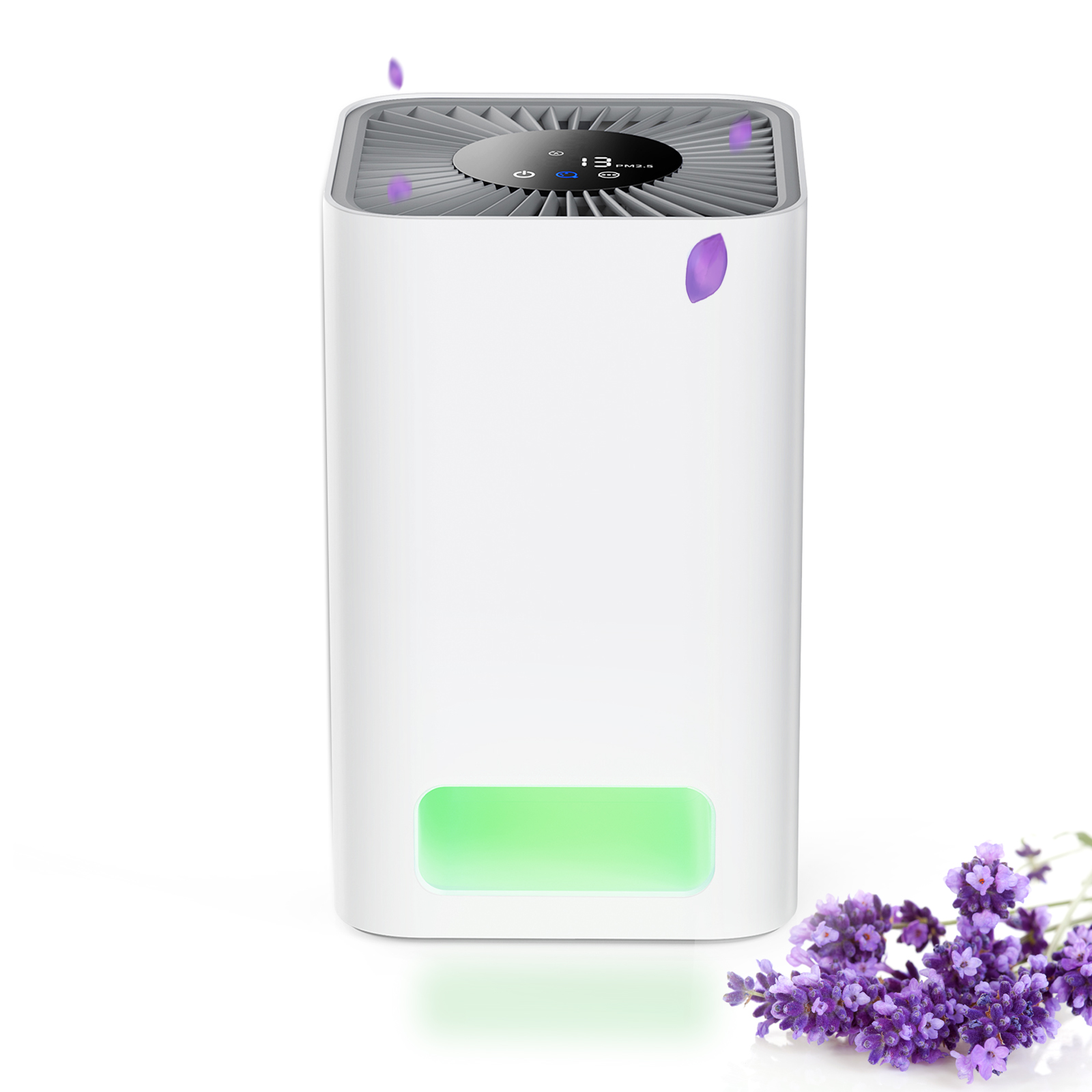 AM-160B UV Air Purifier with Multi Function Touch Control Panel and Air Quality Monitoring
