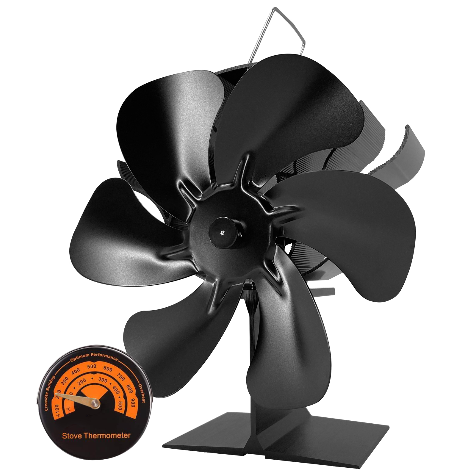 Hot sell 6 blades stove fan model HL-500P3
