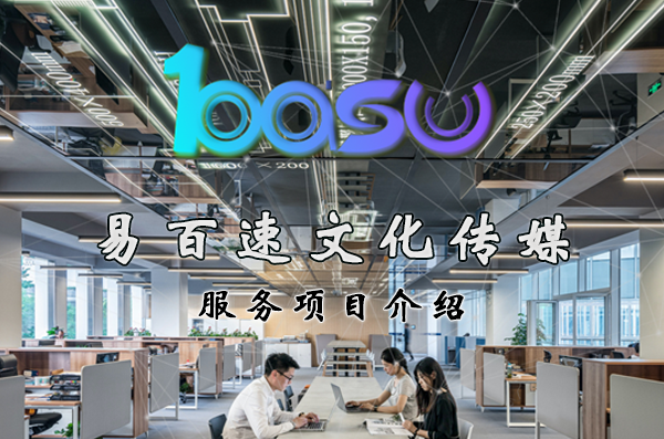 易百速文化传播服务项目介绍