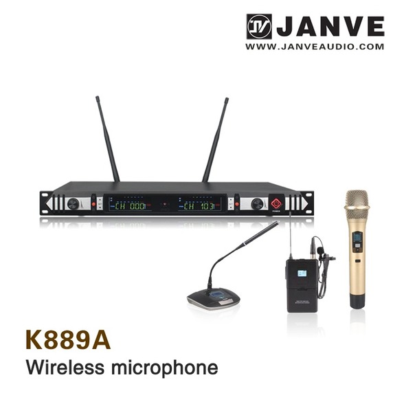 One for two wireless microphone K889A