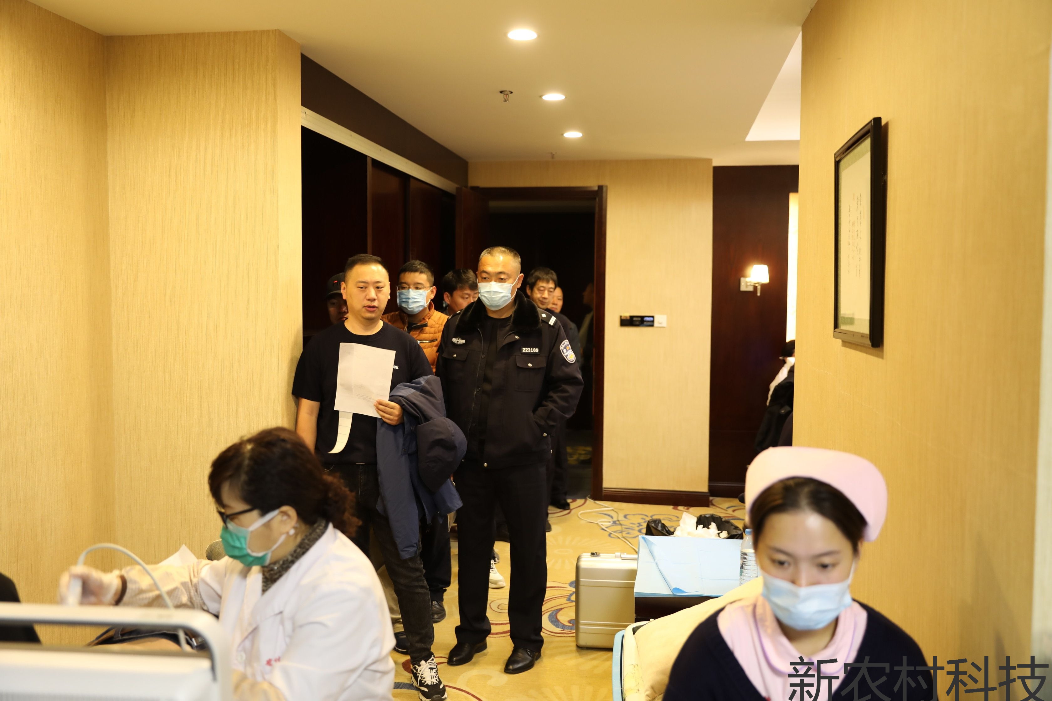敦化森林公安局组织开展民警健康大体检