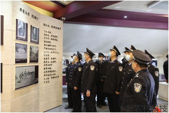 敦化森警开展学党史缅怀英烈活动