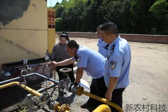 敦化森警开展对辖区重点部位安全检查