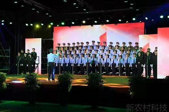 欢庆建党100周年   天森公安全力保安全