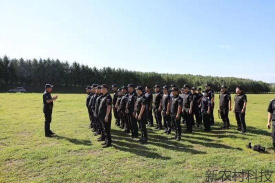敦化森警开展掀起秋季练兵高潮