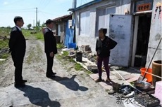 执行法官入村屯  登门走访促执行