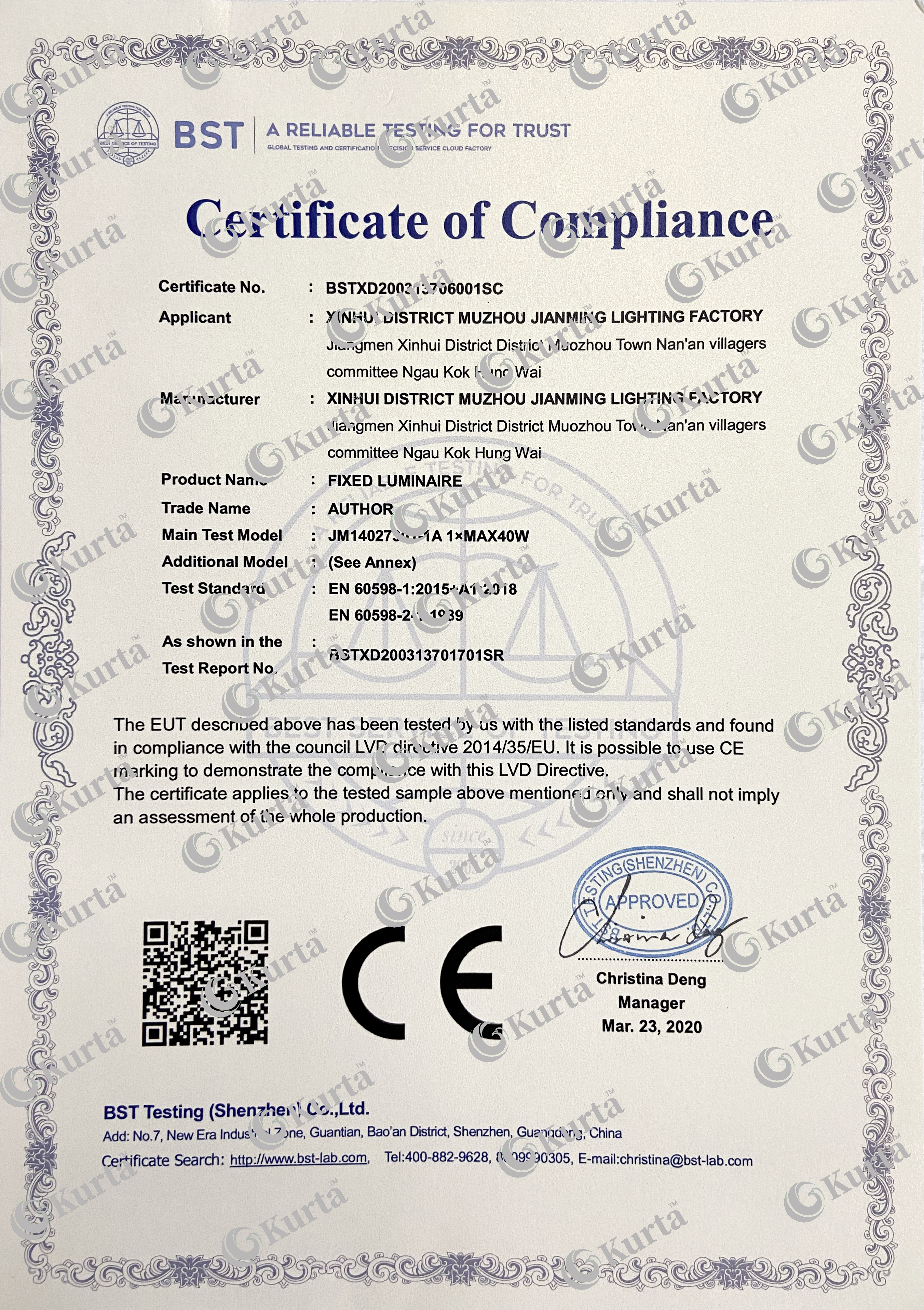 CE Marking