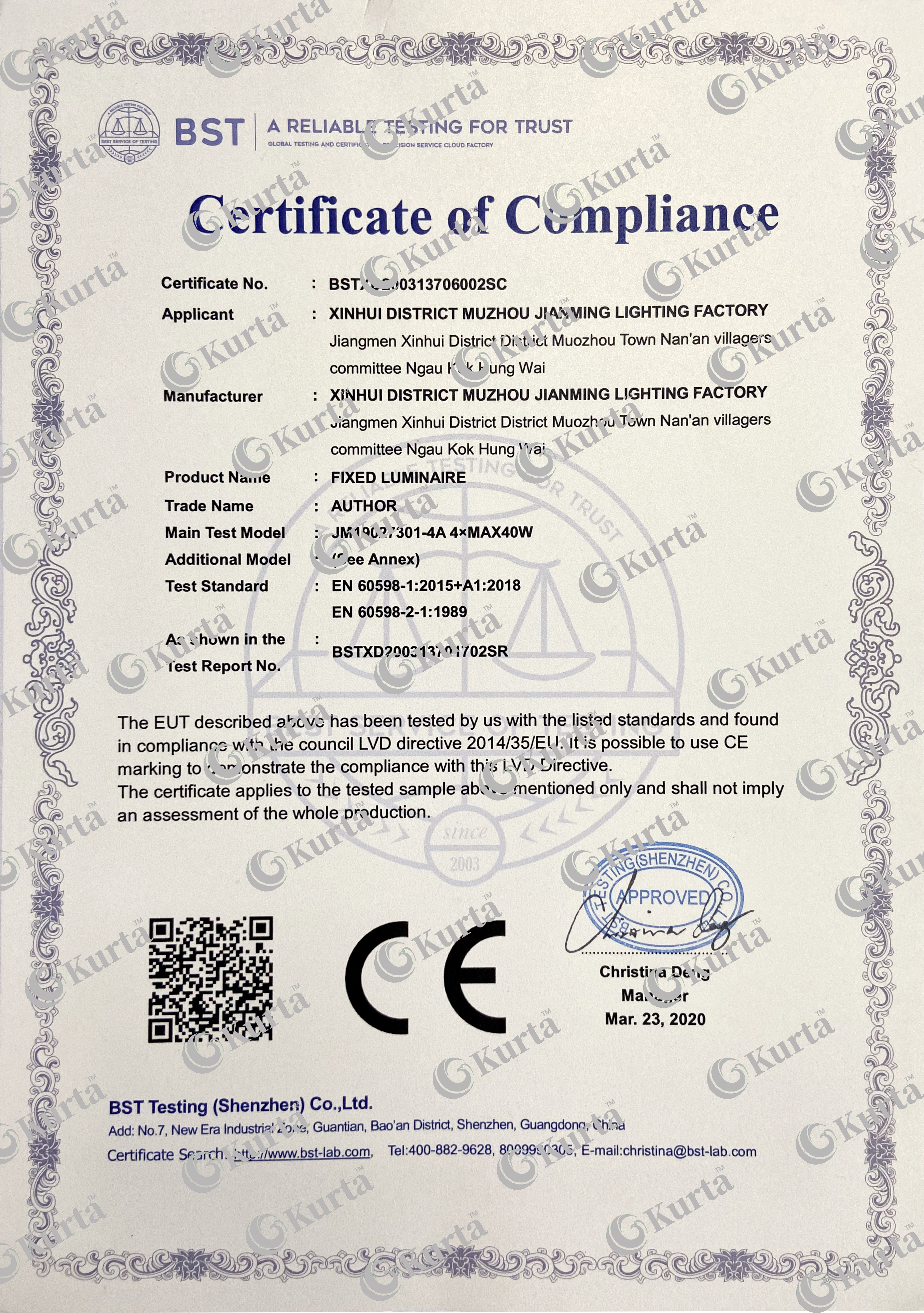 CE Marking