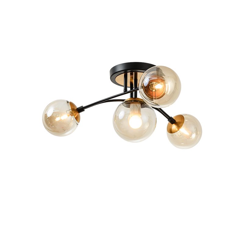 Sphere rotans 4-light Ceiling Light