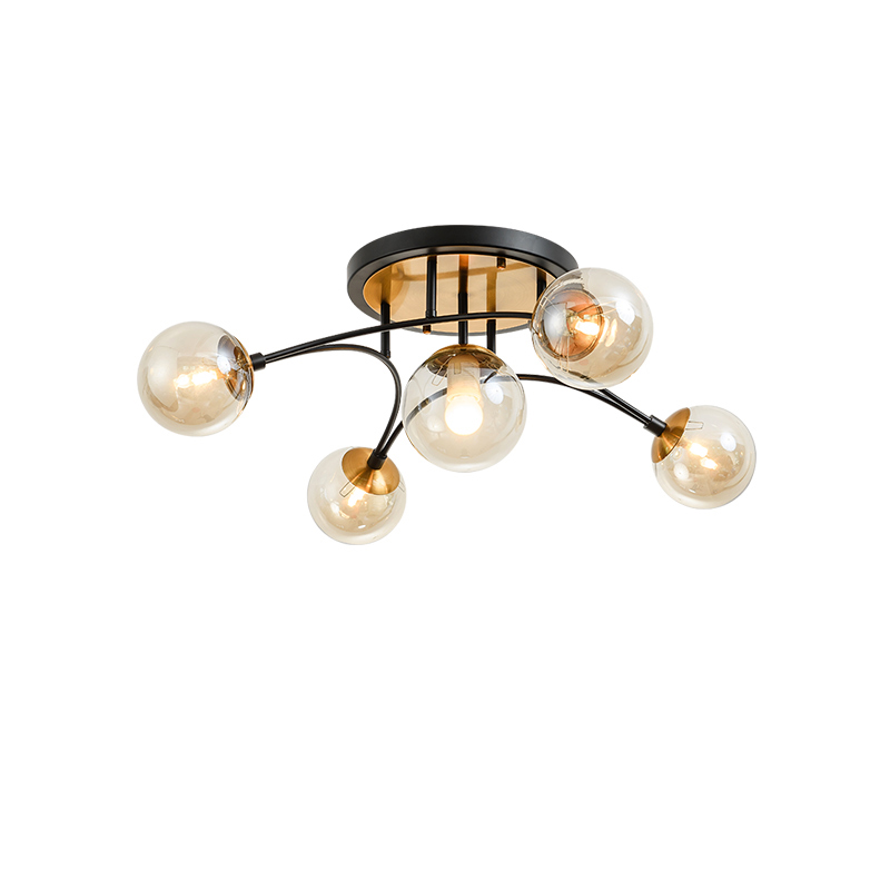 Sphere rotans 5-light Ceiling Light