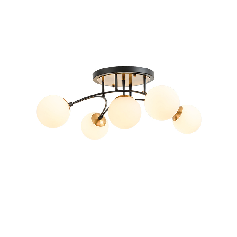 Sphere rotans 5-light Ceiling Light