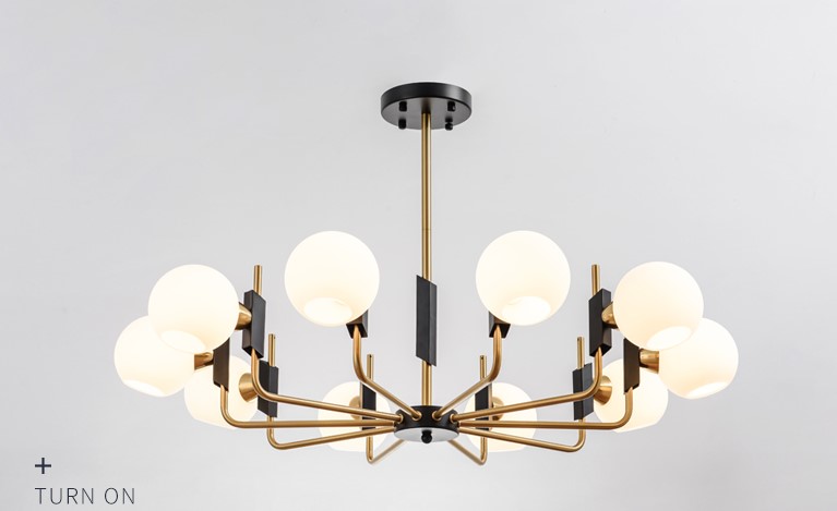 Clear Glass Arrangement Pendant Light