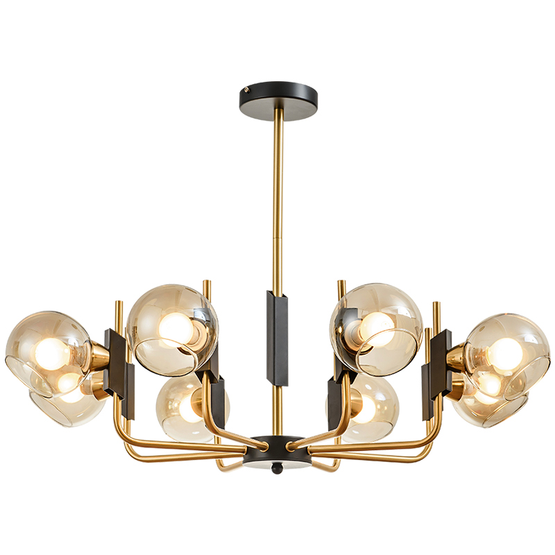 Clear Glass Arrangement Pendant Light