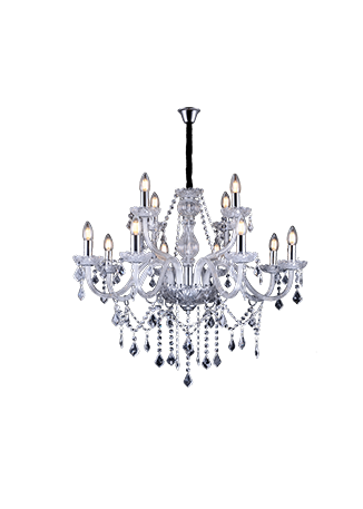 Luxus Transparent Crystal Rain Drop Chandelier