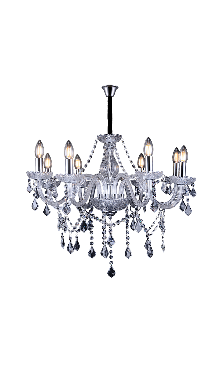 Luxus Elegant Rain Drop Crystal Chandelier