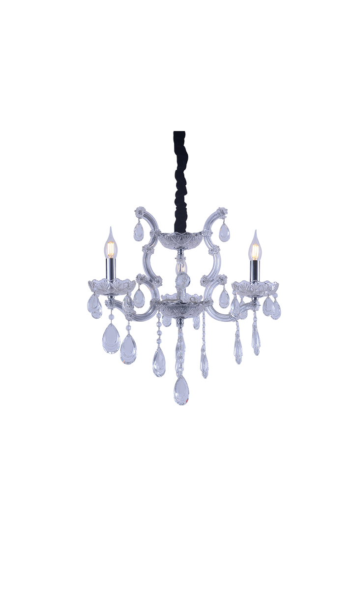 Luxus Elegant Small-Scale Crystal Chandelier