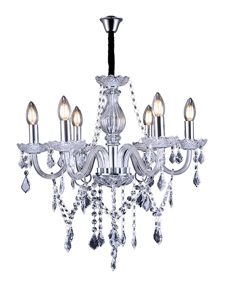 Luxus Retro Rain Drop Crystal Chandelier