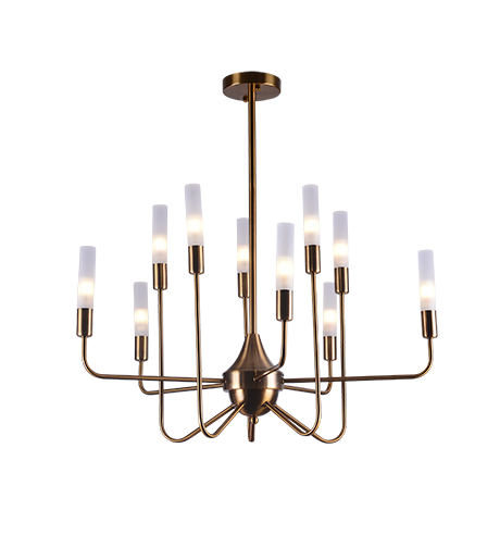 Regis Collection of Chandeliers With Cylinder Lamp Shade
