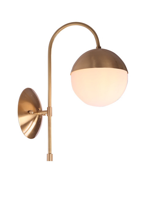Balla Wavy 1-Light Wall Lamp