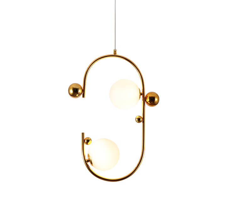 Perfect Simple 2-Light Foyer Pendant