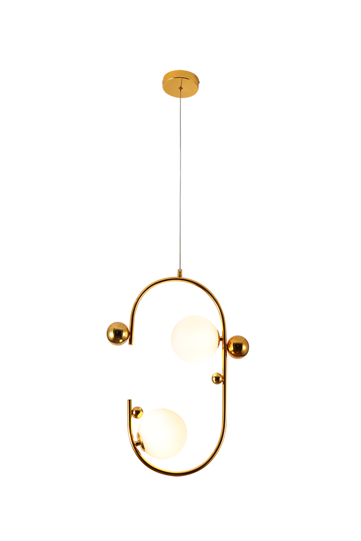 Perfect Simple 2-Light Foyer Pendant
