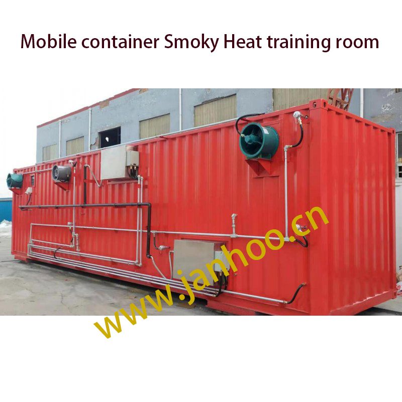 Mobile Container Smoky Heat training room