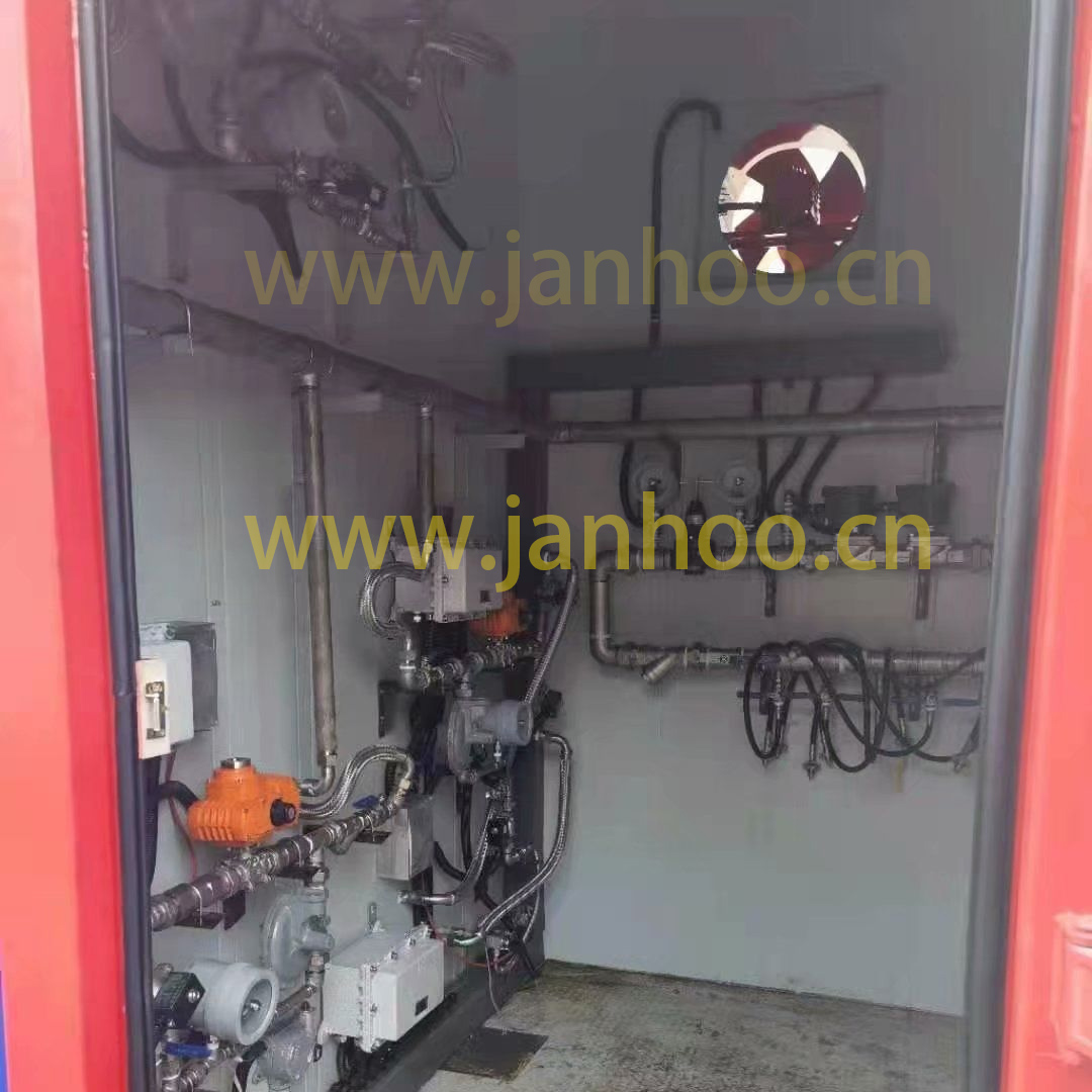 Mobile Container Smoky Heat training room