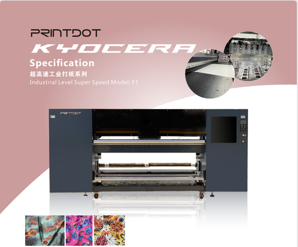 Printer Model: F1-2216 Kyocera industrial printer / 16h i3200A1