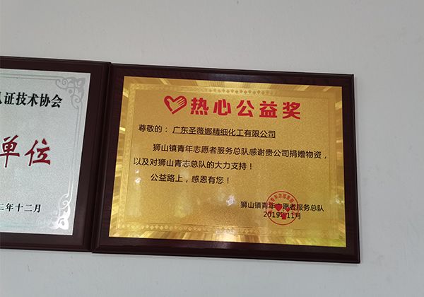 19 Charity Award