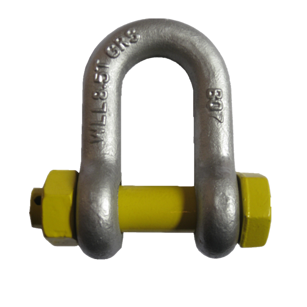 Hot dip galvanized Australian type s grade D type safety shackle