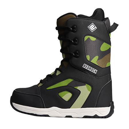 BEDROCK black camouflage all-around all-regional snowboard shoes