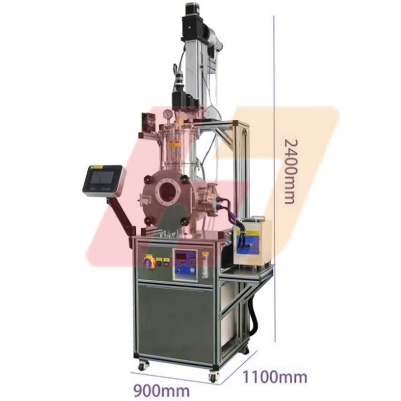 2100C Small CZ Industrial Crystal Grower System Machine