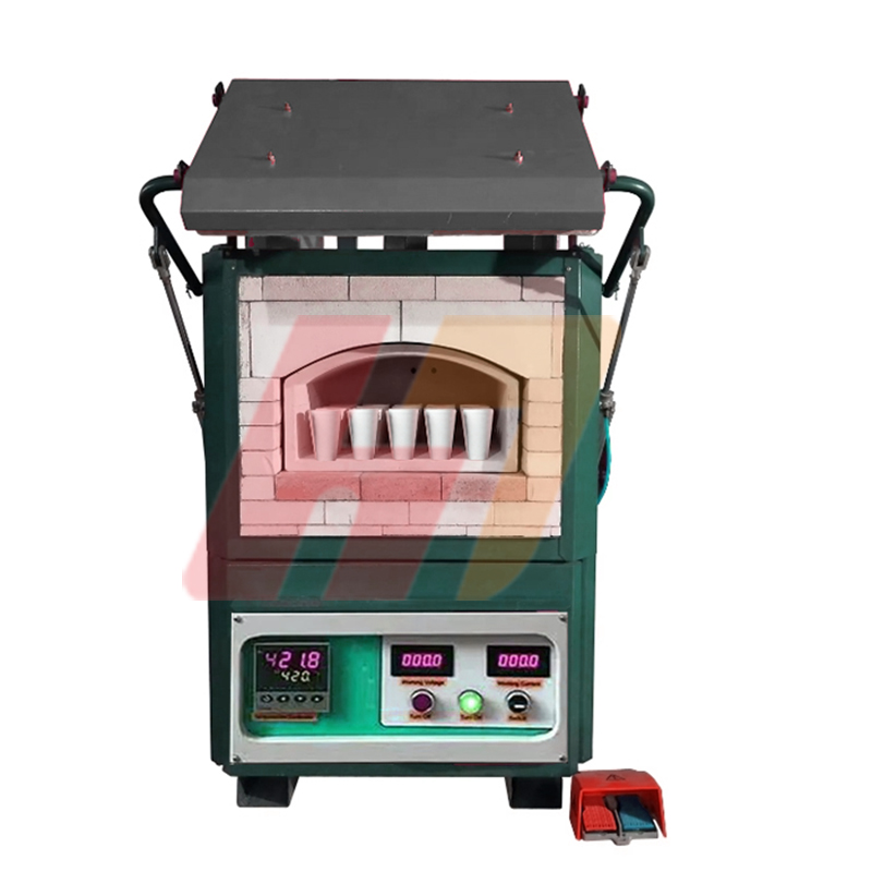 Fire Assay Gas-fired Type 25-Place Sample Melting Furnace/Fusion Furnace