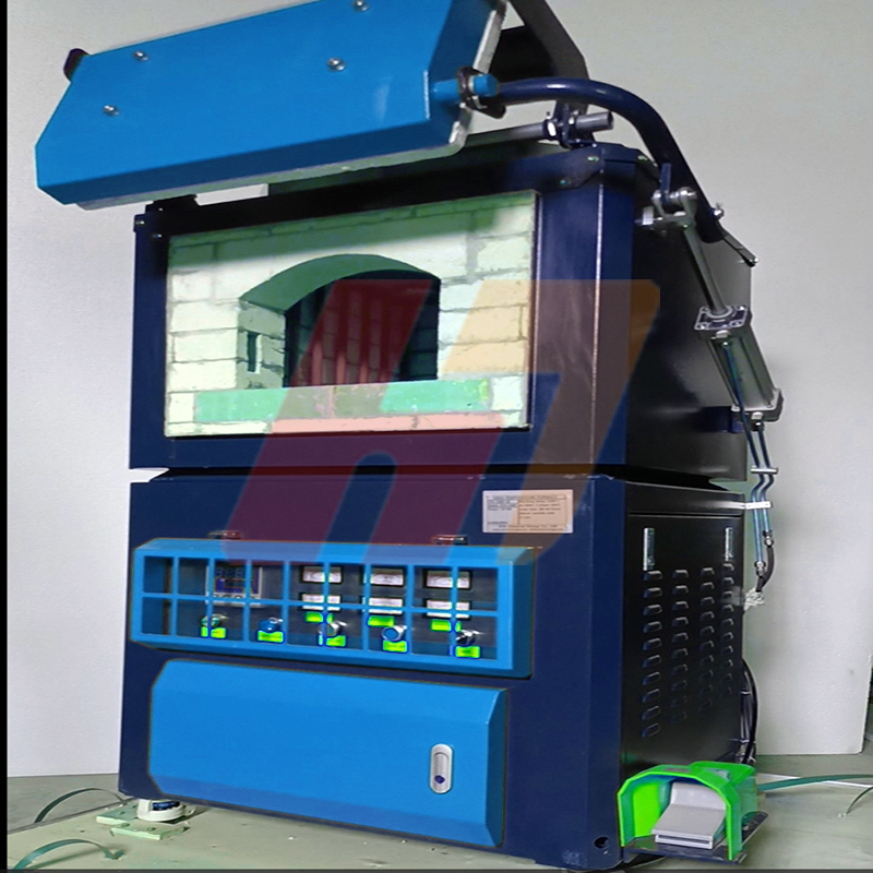 Fire Assay Gas-fired Type 50-Place Cupellation Furnace