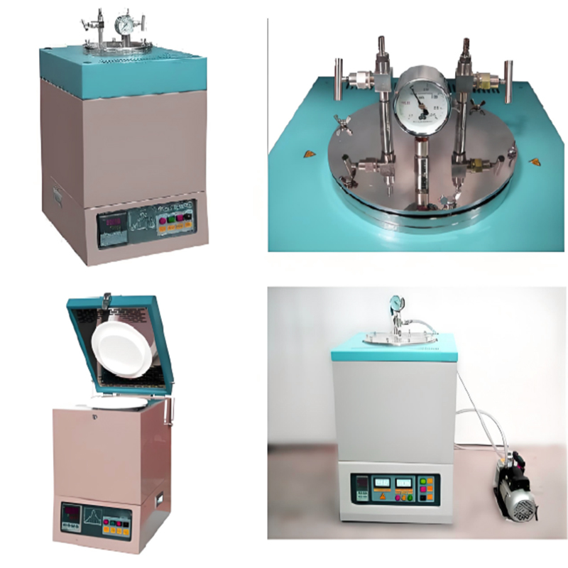 HT-CF1700 Ultra High Temperature Vacuum Aluminum Melting Induction Crucible Melting Furnace