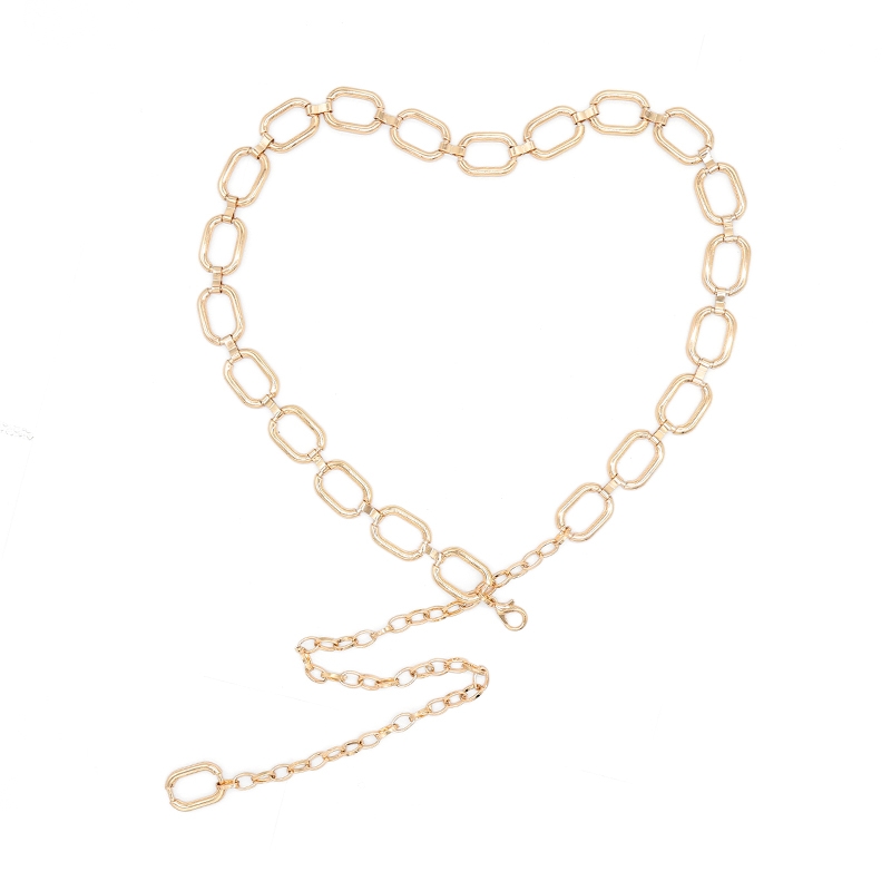 Fashion Metal Chain Golden Belt AR0227