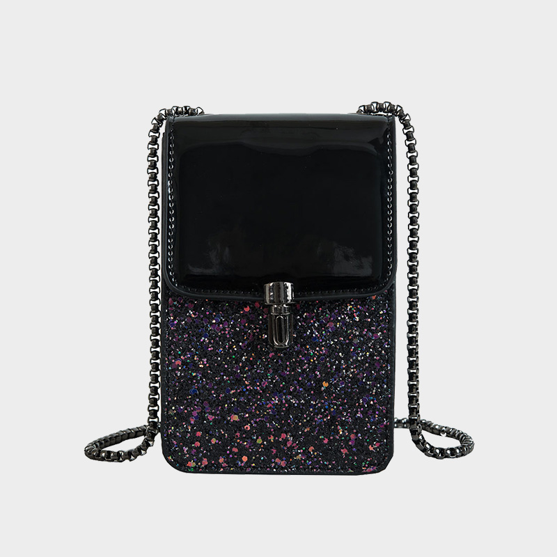 Chunky chain ladies shoulder phone bag BW213
