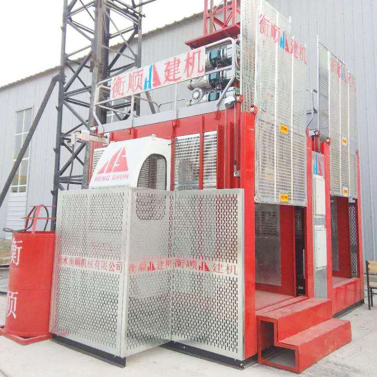 河北变频施工升降机有哪些优势?施工升降机多少钱一部什么价格?