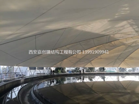 环境污水加盖膜结构厂家