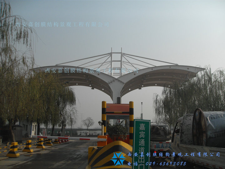西安膜结构大门