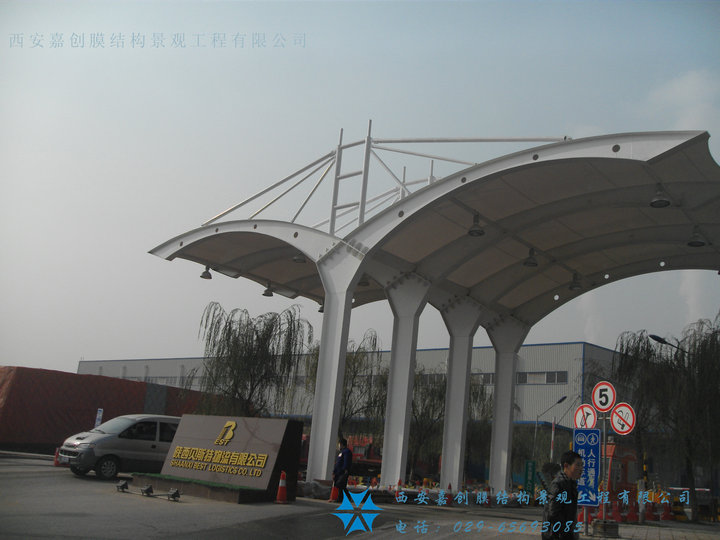 西安膜结构大门定制